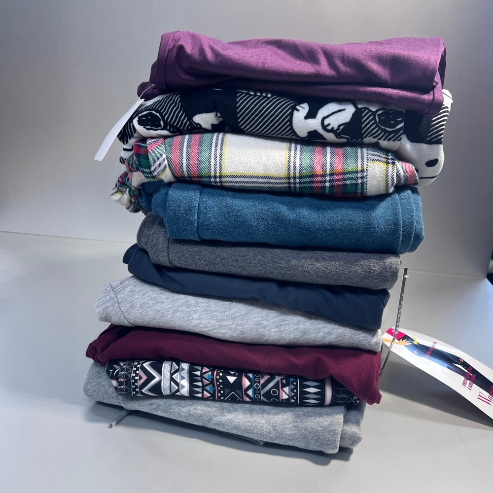 Womens Lounge Athletic Pants Bundle Puma Vineyard Vines Aerie Snoopy Mixed Lot